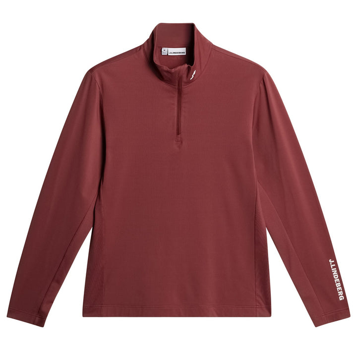 J.Lindeberg Men's Tour Tech Mid Layer - APPLE BUTTER