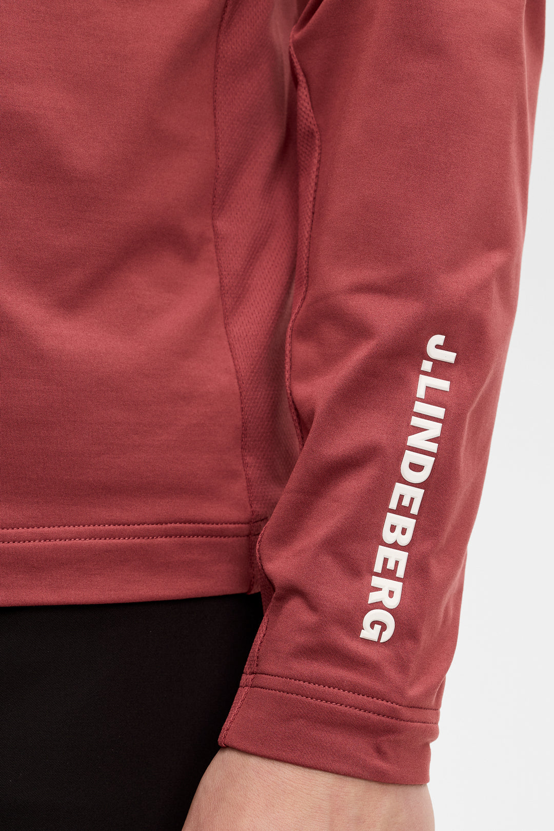J.Lindeberg Men's Tour Tech Mid Layer - APPLE BUTTER