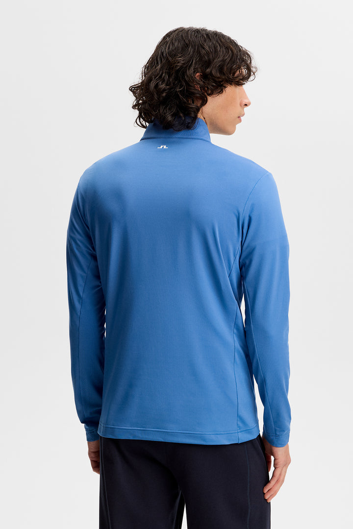 J.Lindeberg Men's Tour Tech Mid Layer - FEDERAL BLUE