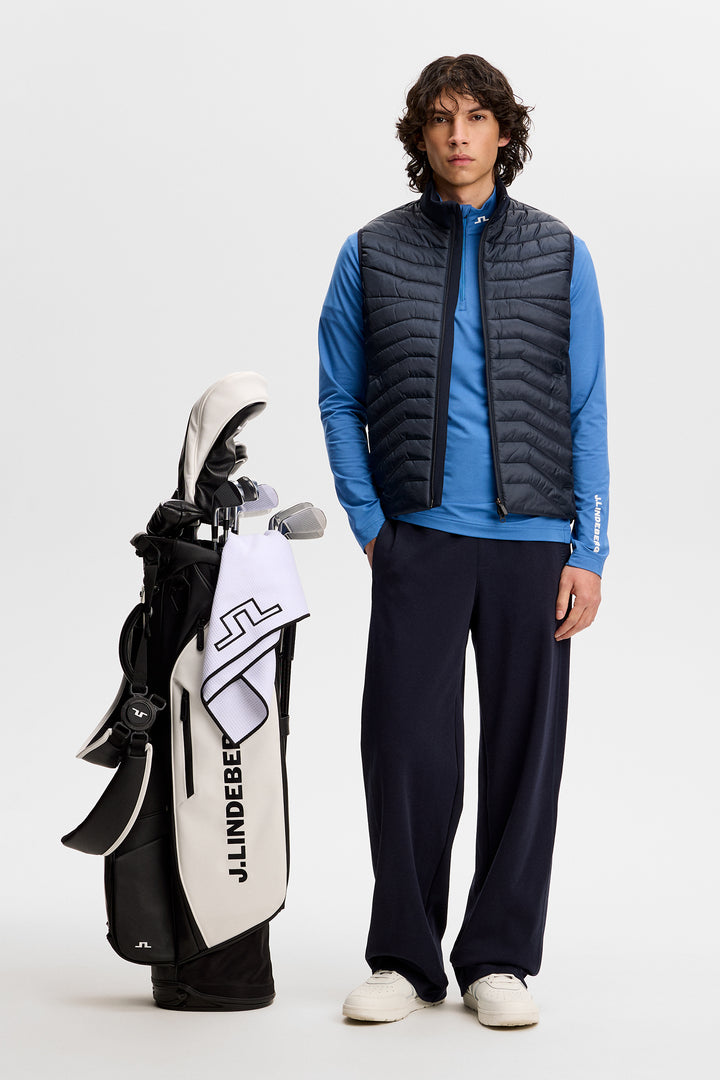 J.Lindeberg Men's Tour Tech Mid Layer - FEDERAL BLUE