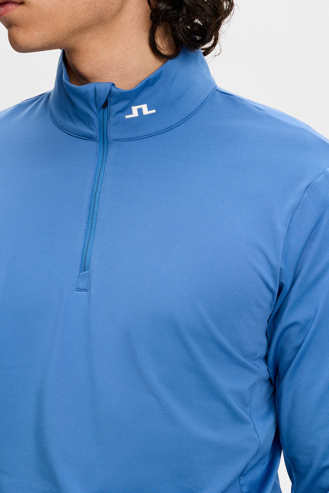 J.Lindeberg Men's Tour Tech Mid Layer - FEDERAL BLUE
