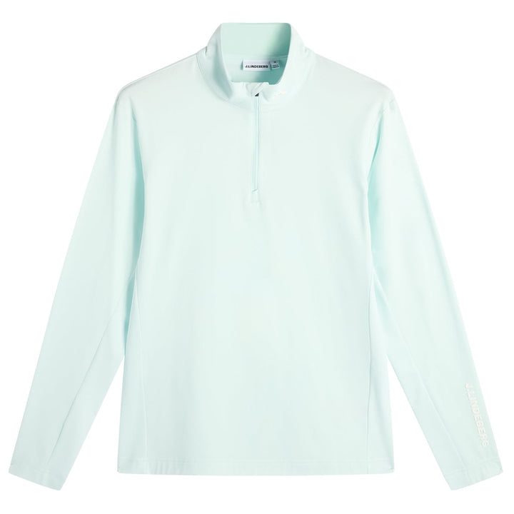 J.Lindeberg Men's Tour Tech Mid Layer - SKY LIGHT