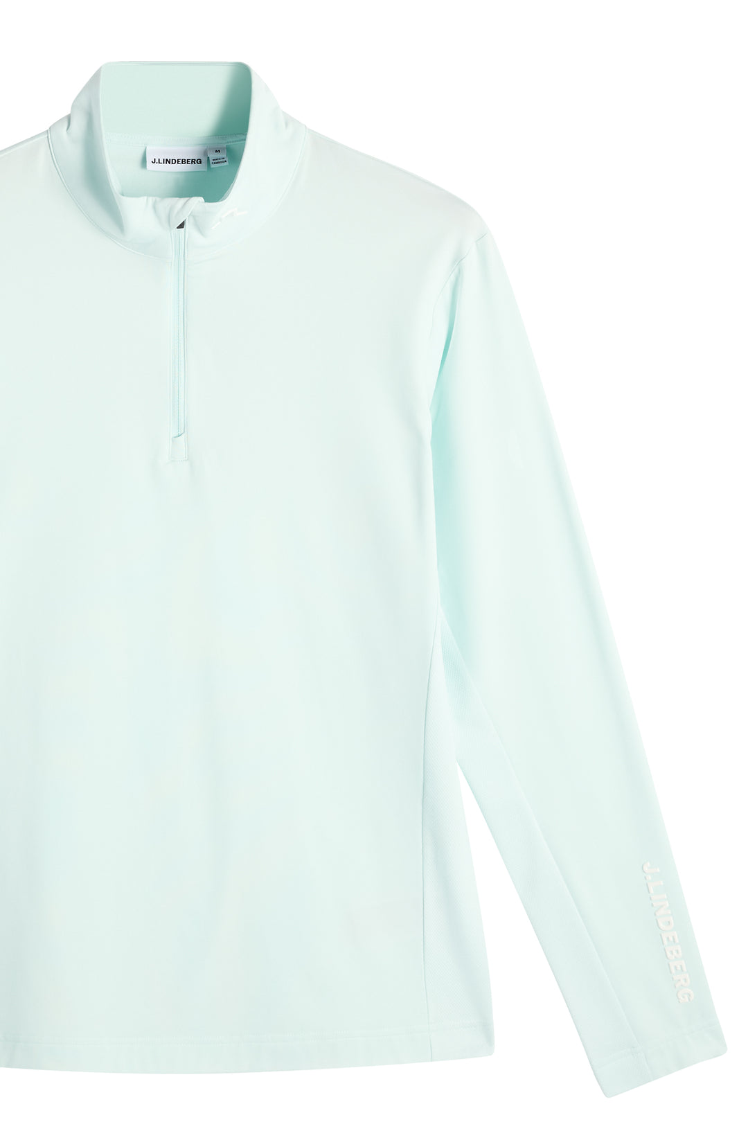 J.Lindeberg Men's Tour Tech Mid Layer - SKY LIGHT