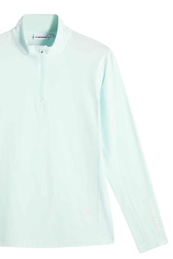 J.Lindeberg Men's Tour Tech Mid Layer - SKY LIGHT