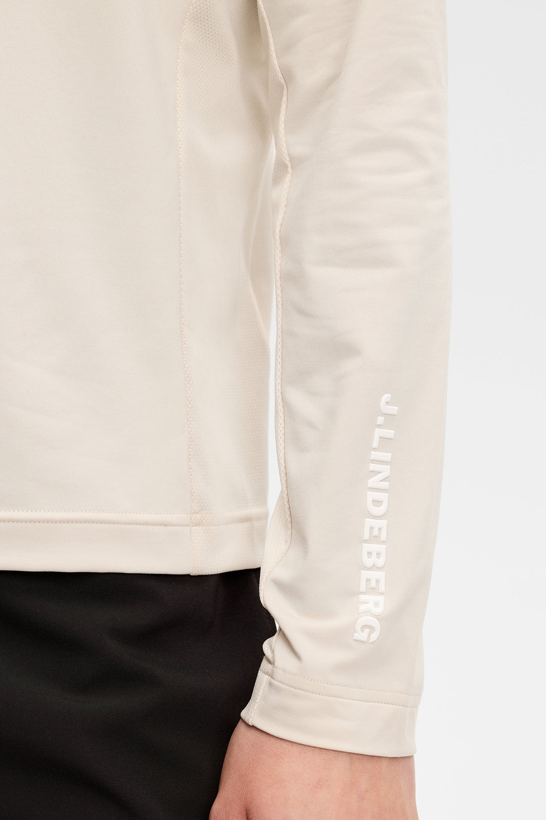 J.Lindeberg Men's Tour Tech Mid Layer - MOONBEAM