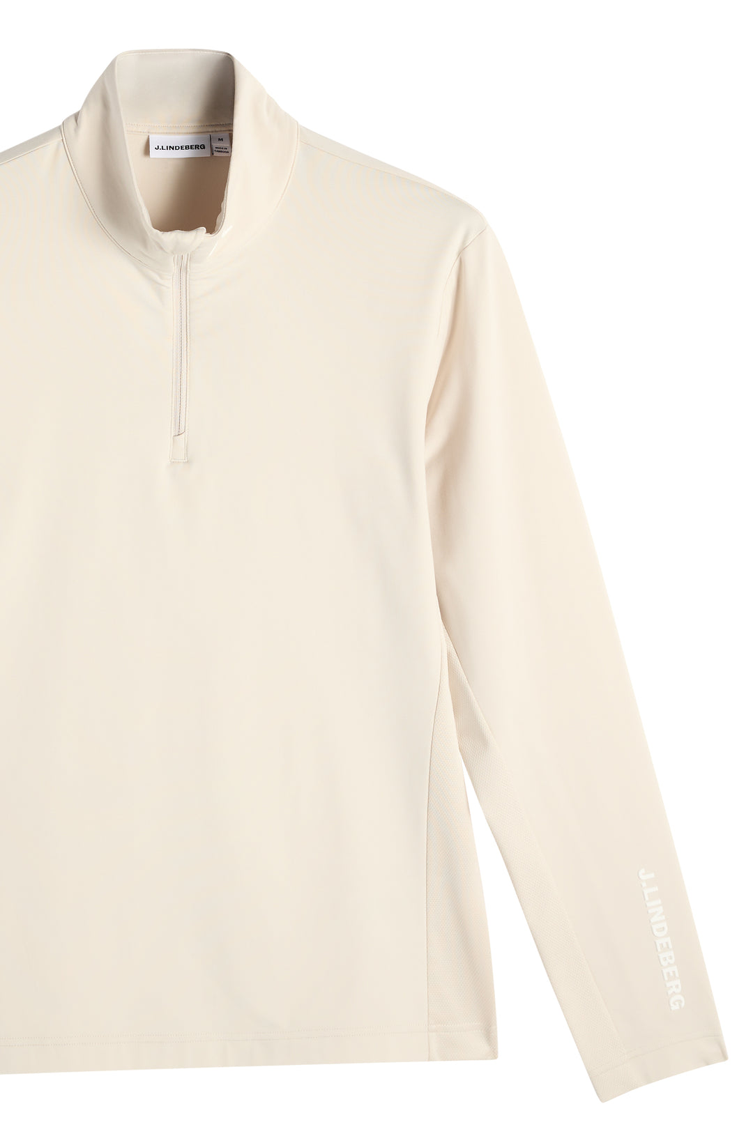 J.Lindeberg Men's Tour Tech Mid Layer - MOONBEAM