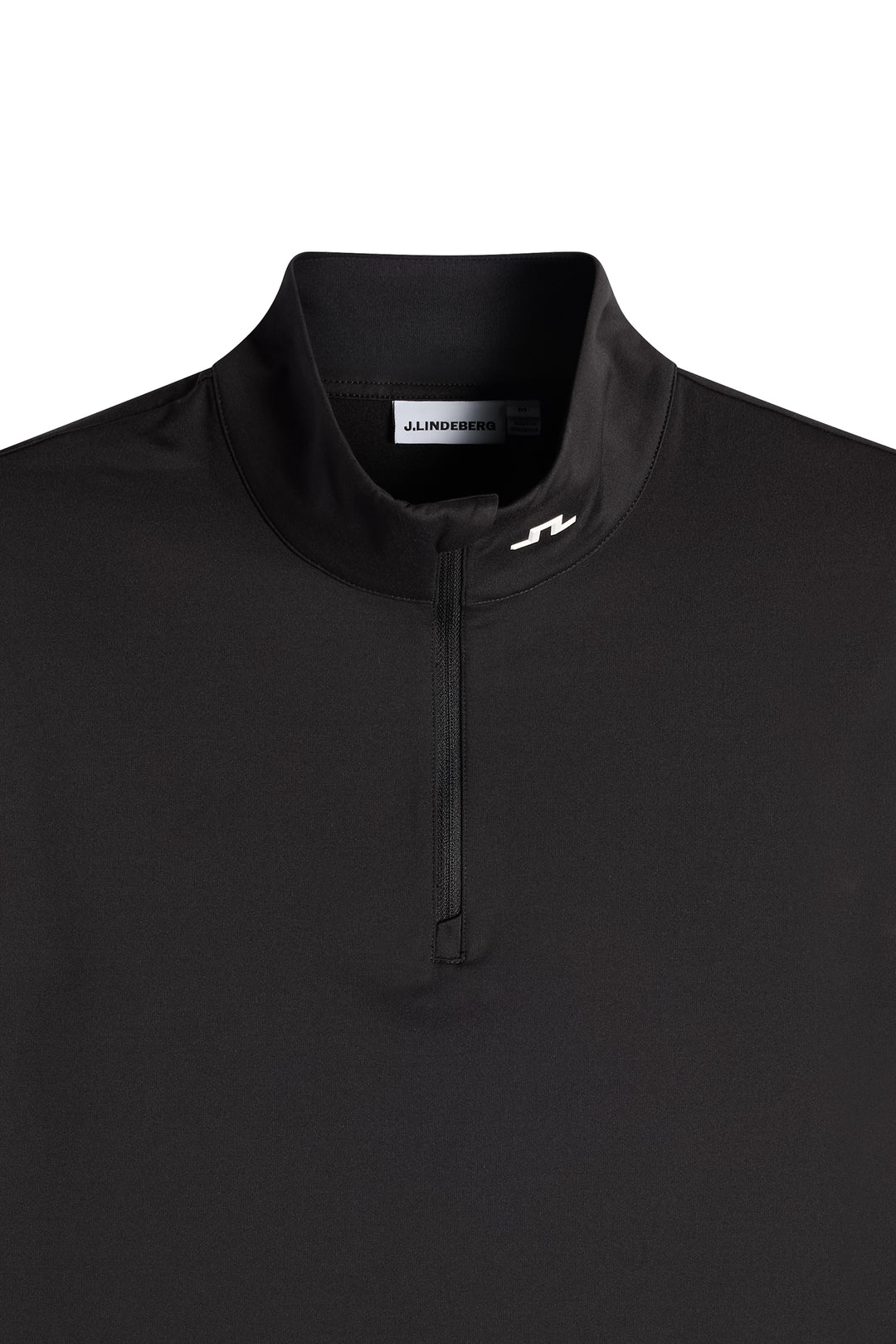 J.Lindeberg Men's Tour Tech Mid Layer - BLACK