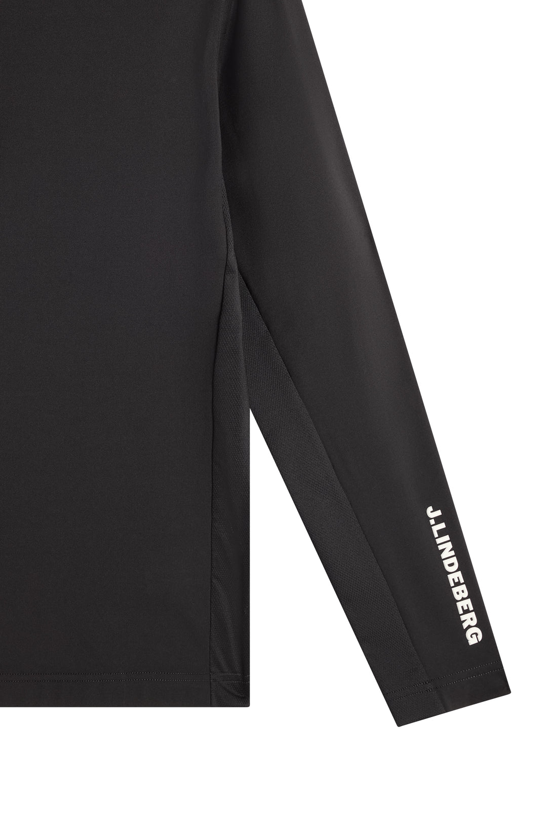 J.Lindeberg Men's Tour Tech Mid Layer - BLACK