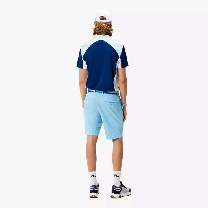 J.Lindeberg Mens Arch Regular Fit Polo - ESTATE BLUE