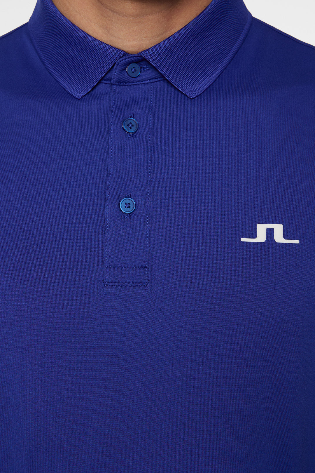 J.Lindeberg Mens Reg Fit BRIDGE Polo - CLEMATIS BLUE