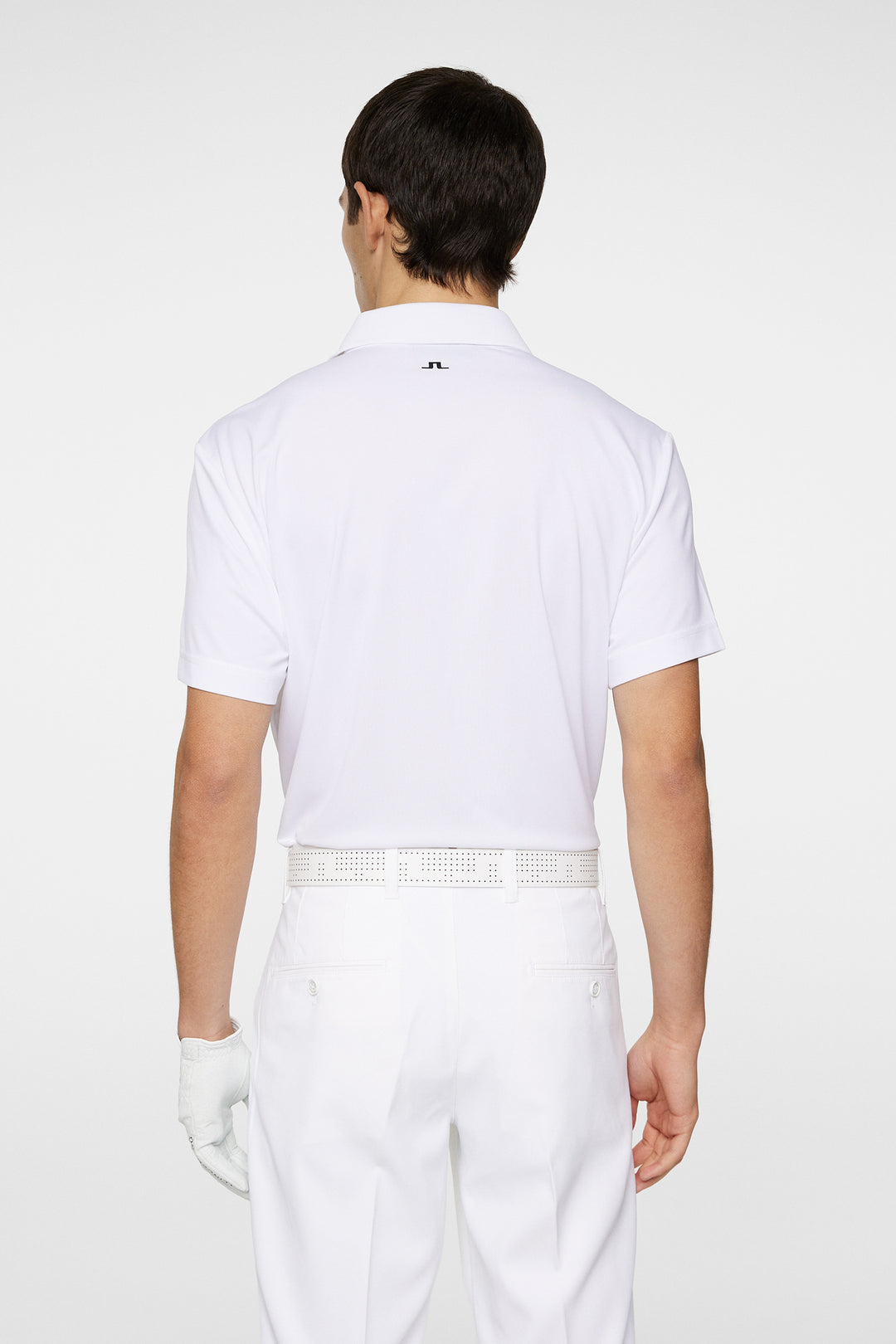 J.Lindeberg Mens Klas Golf Polo - WHITE
