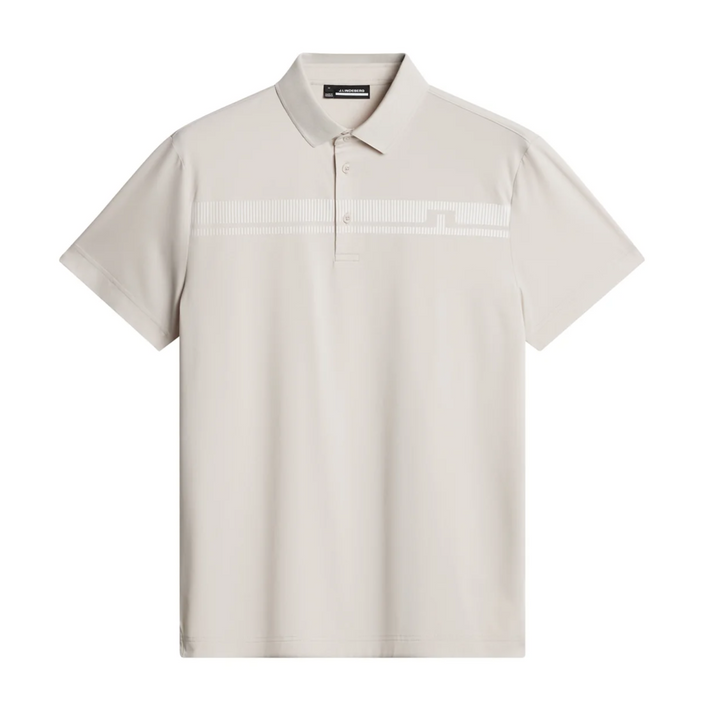 J.Lindeberg Mens Klas Golf Polo - MOONBEAM