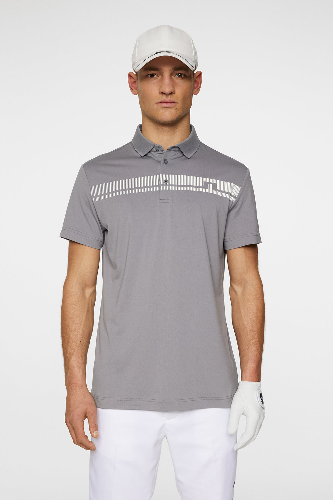 J.Lindeberg Mens Klas Golf Polo - NIGHT OWL
