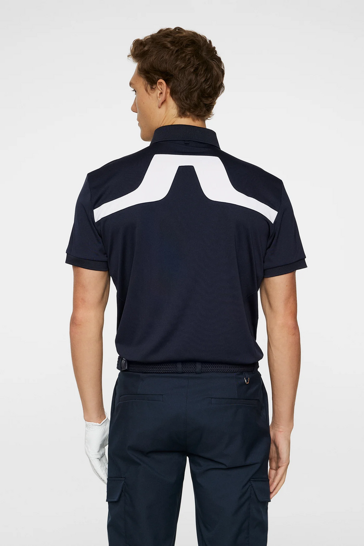 J.Lindeberg Mens Reg Fit KV Polo - JL NAVY