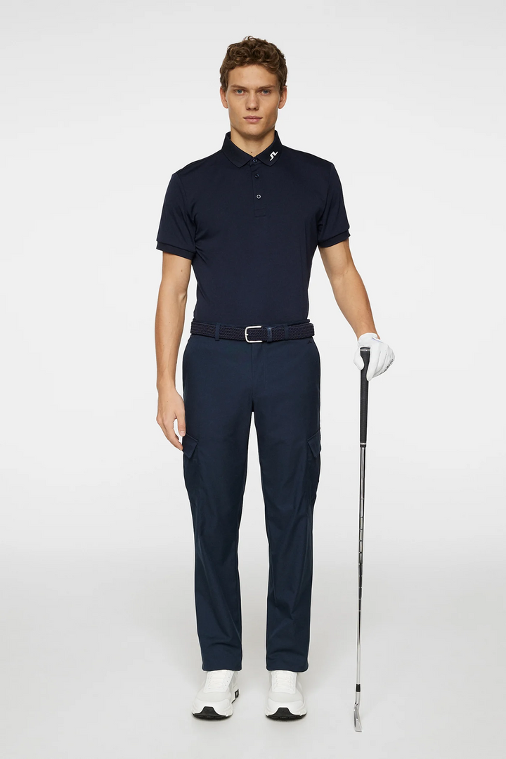 J.Lindeberg Mens Reg Fit KV Polo - JL NAVY