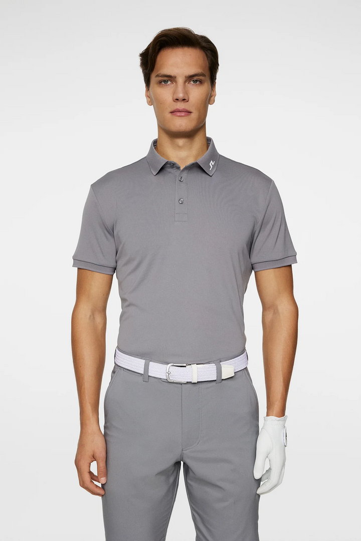 J.Lindeberg Mens Reg Fit KV Polo - NIGHT OWL