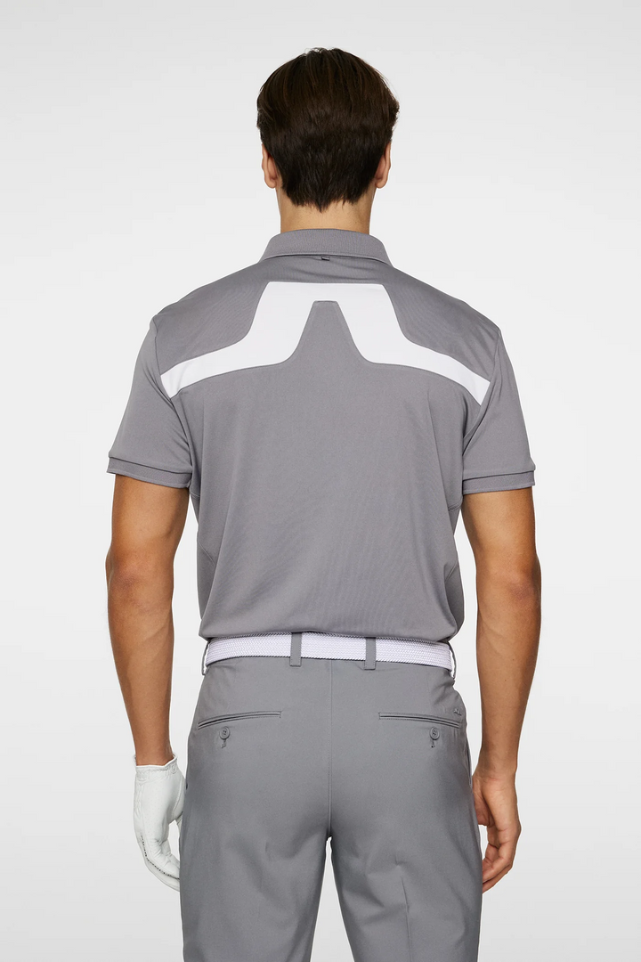 J.Lindeberg Mens Reg Fit KV Polo - NIGHT OWL