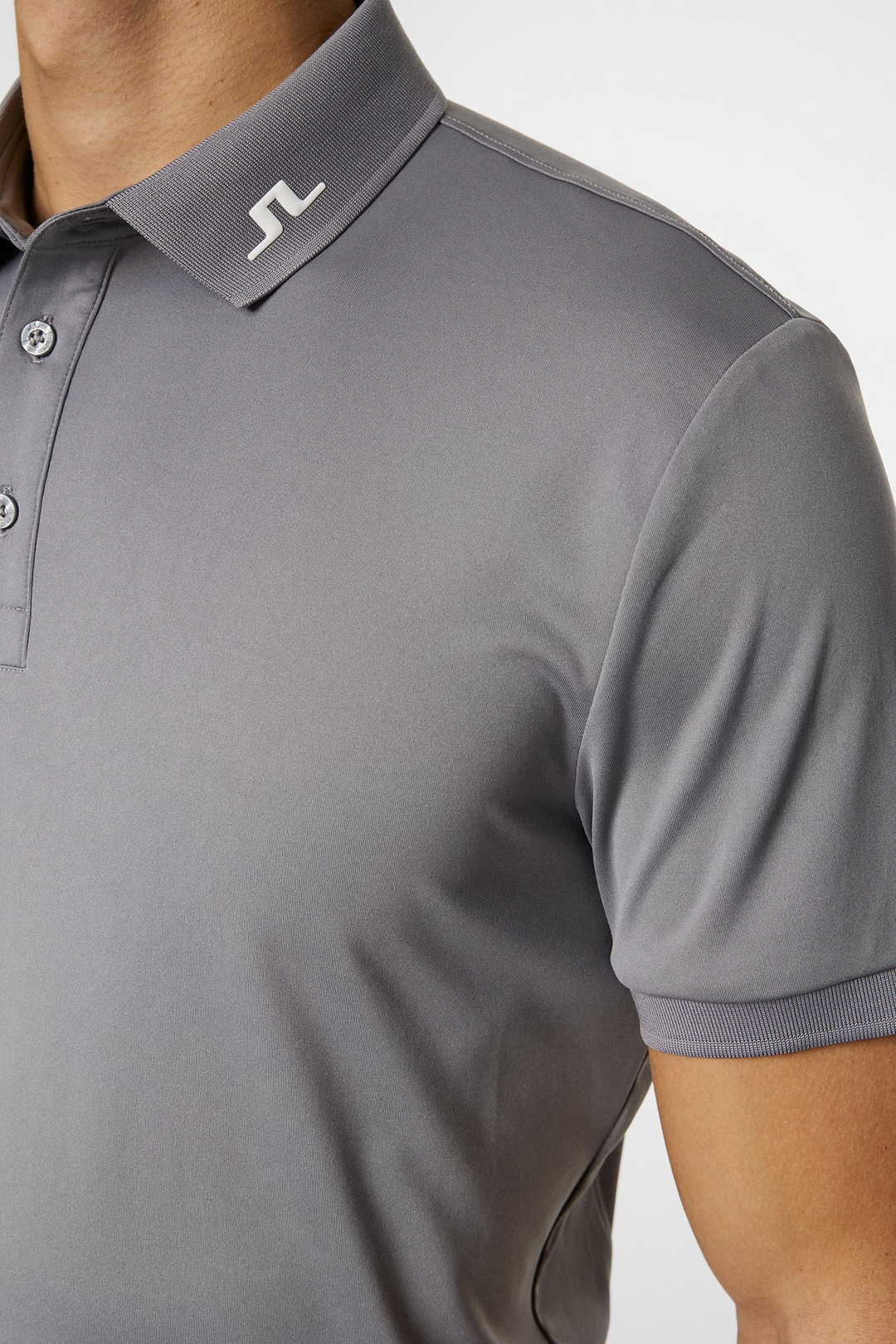 J.Lindeberg Mens Reg Fit KV Polo - NIGHT OWL