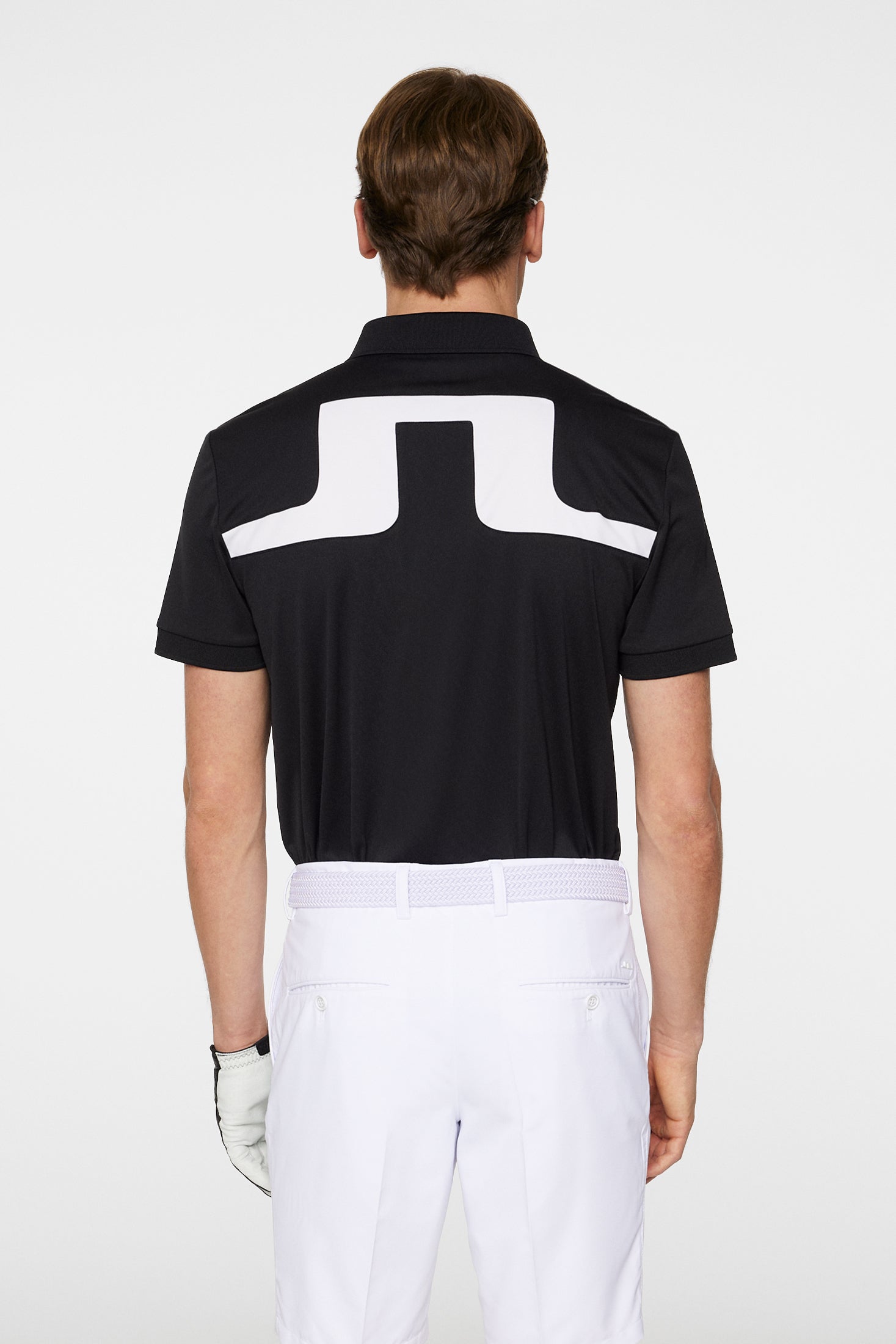 J. Lindeberg REGULAR FIT ポロシャツ 黒 J.Lindeberg Mens Reg Fit JEFF Polo - BLACK