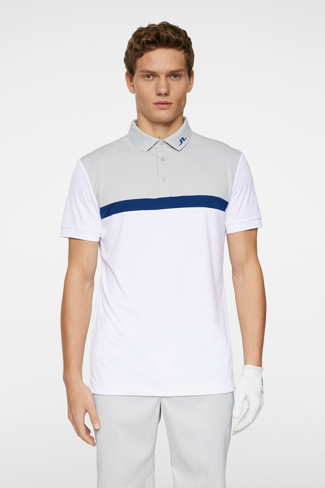 J.Lindeberg Mens Reg Fit JEFF Polo - HIGH RISE