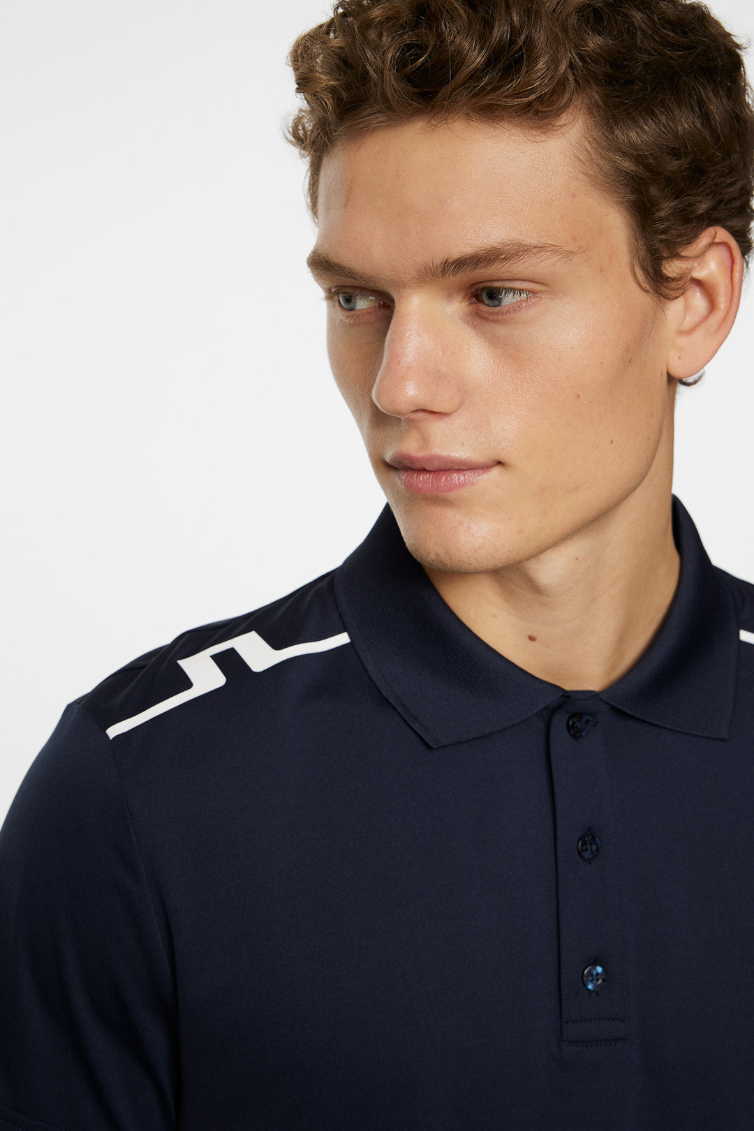 J.Lindeberg Mens LIONEL Polo - JL NAVY