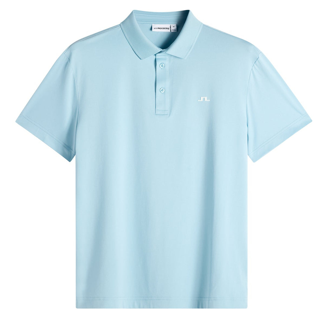 J.Lindeberg Men's Bridge Polo - FORGET ME NOT