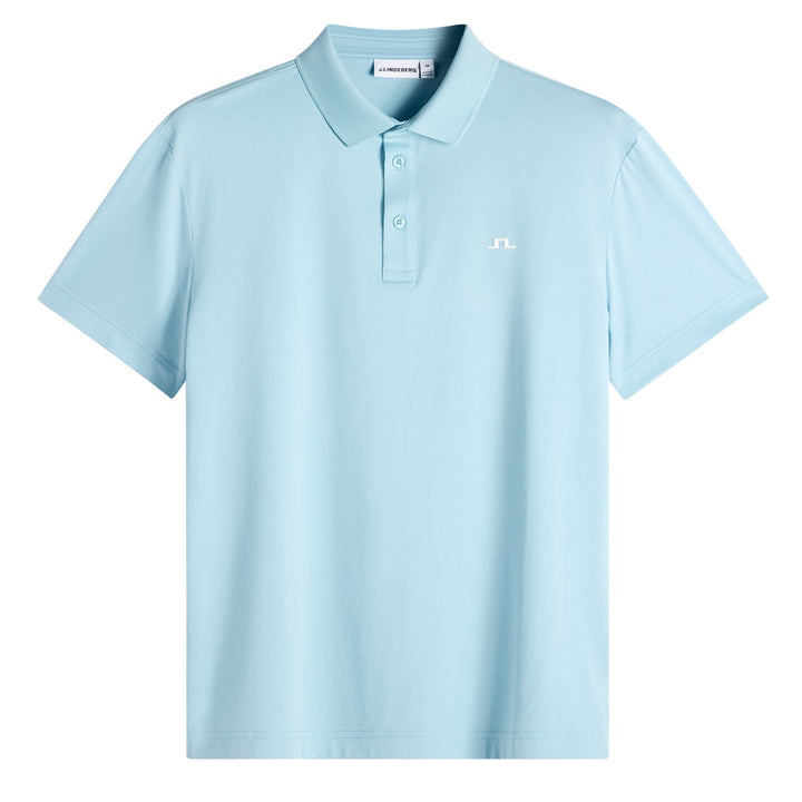 J.Lindeberg Men's Bridge Polo - FORGET ME NOT