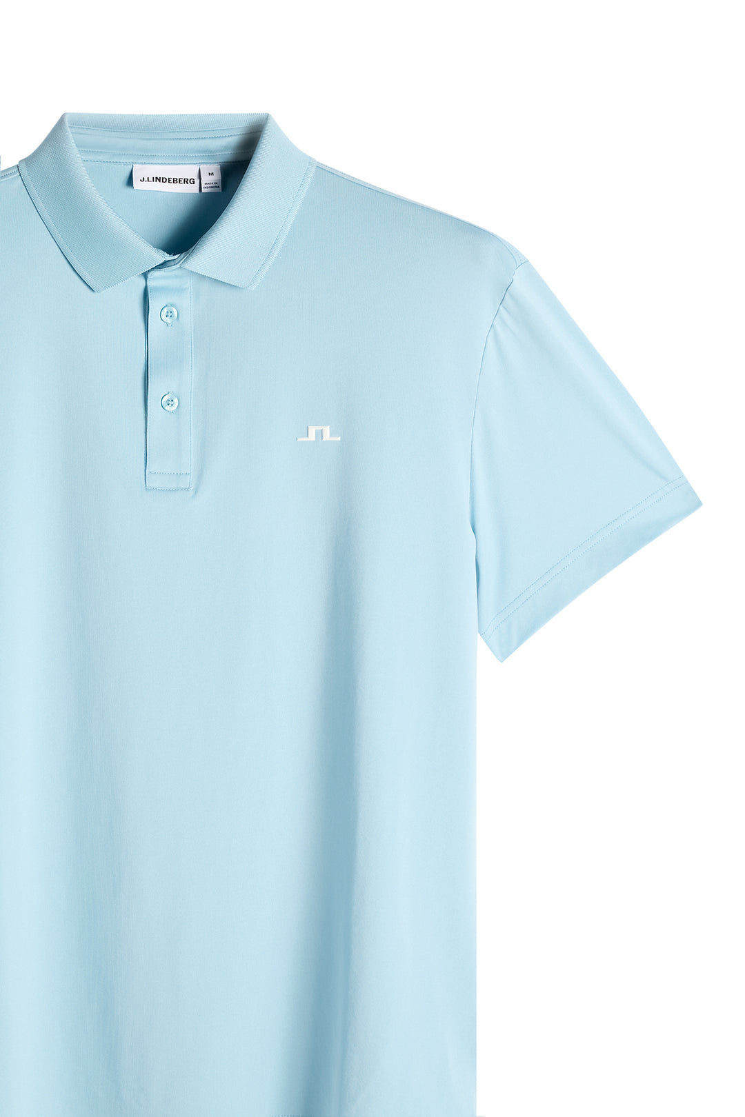 J.Lindeberg Men's Bridge Polo - FORGET ME NOT
