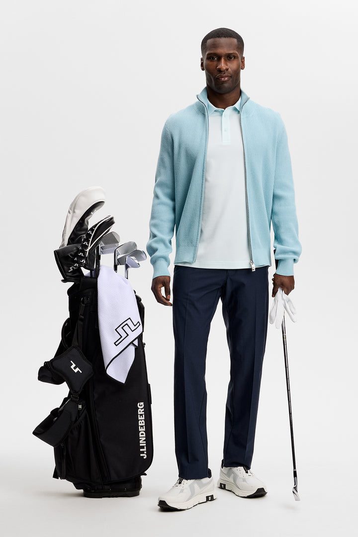 J.Lindeberg Men's Bridge Polo - SKY LIGHT