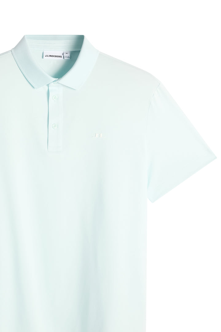 J.Lindeberg Men's Bridge Polo - SKY LIGHT