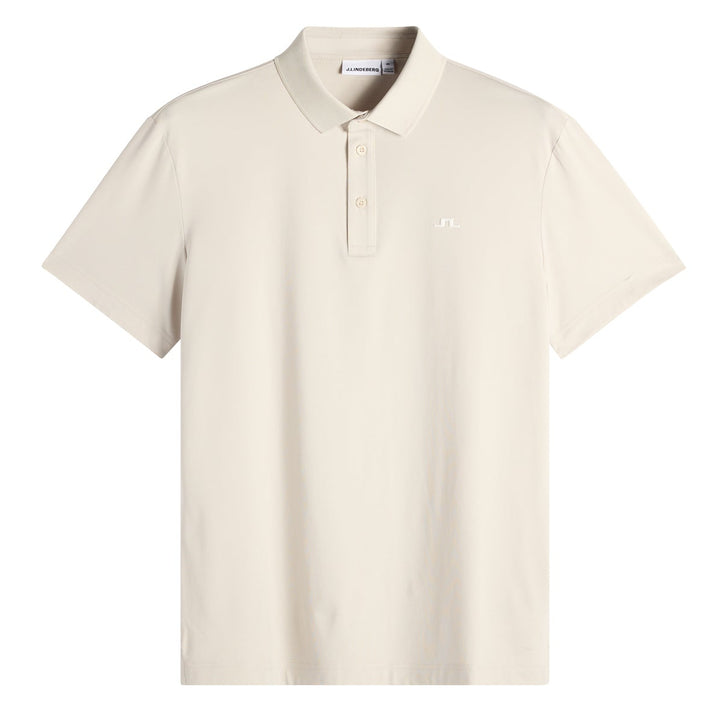J.Lindeberg Men's Bridge Polo - MOONBEAM
