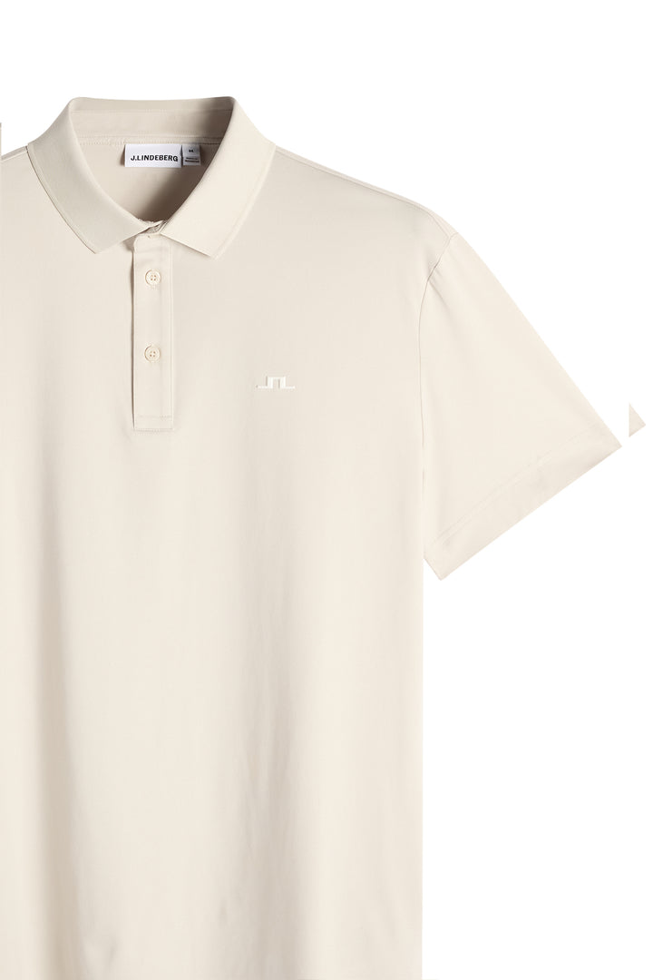 J.Lindeberg Men's Bridge Polo - MOONBEAM