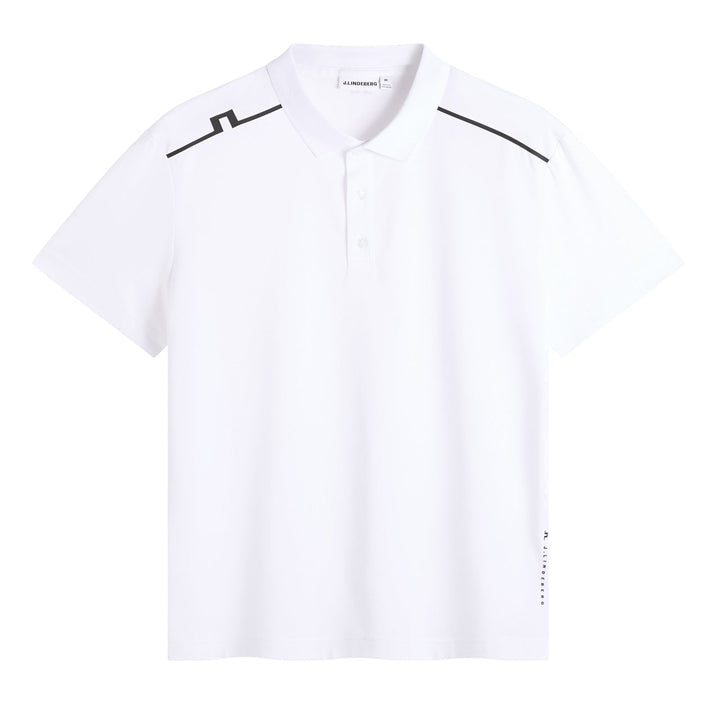 J.Lindeberg Men's Lionel Polo - WHITE