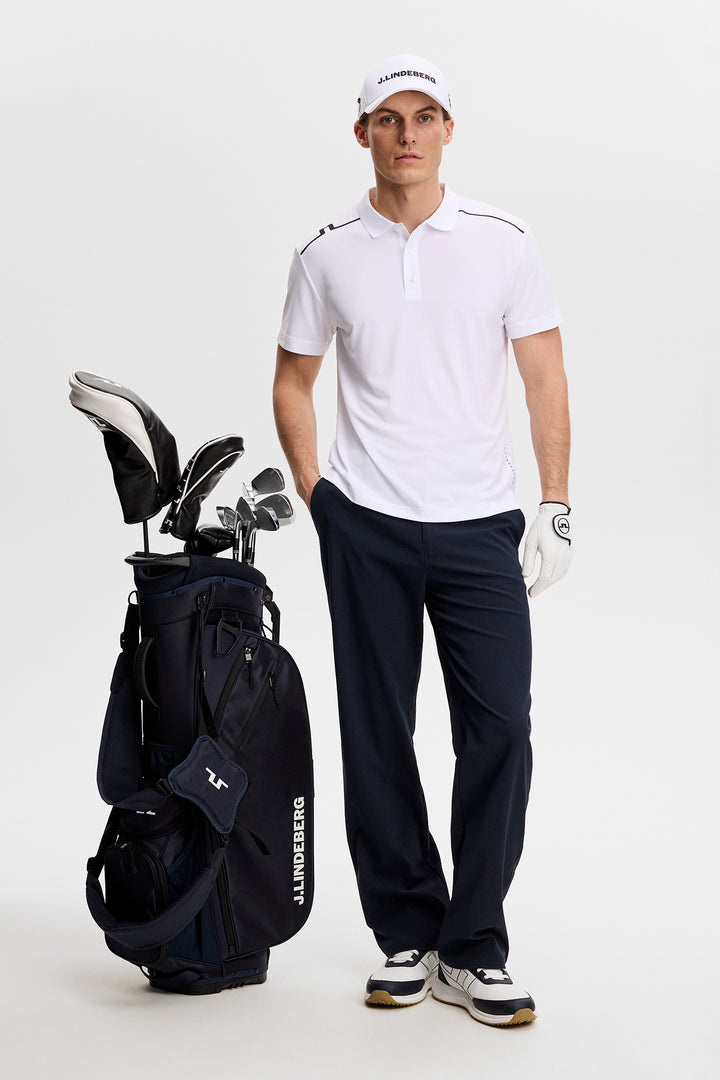 J.Lindeberg Men's Lionel Polo - WHITE