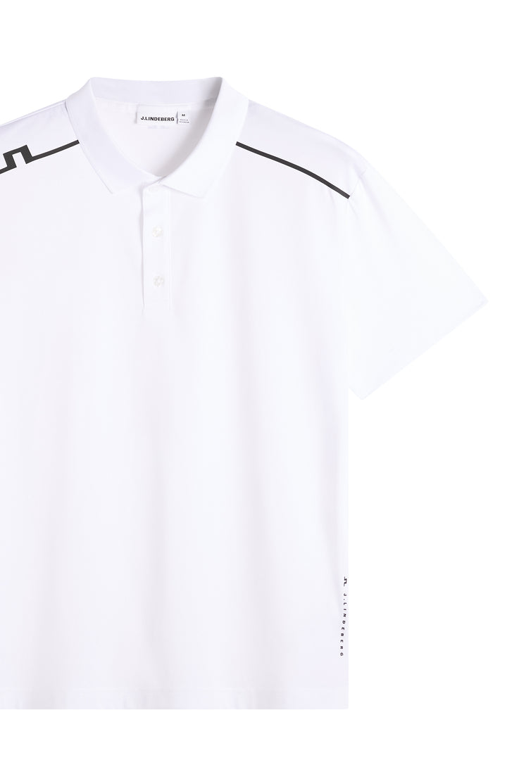 J.Lindeberg Men's Lionel Polo - WHITE