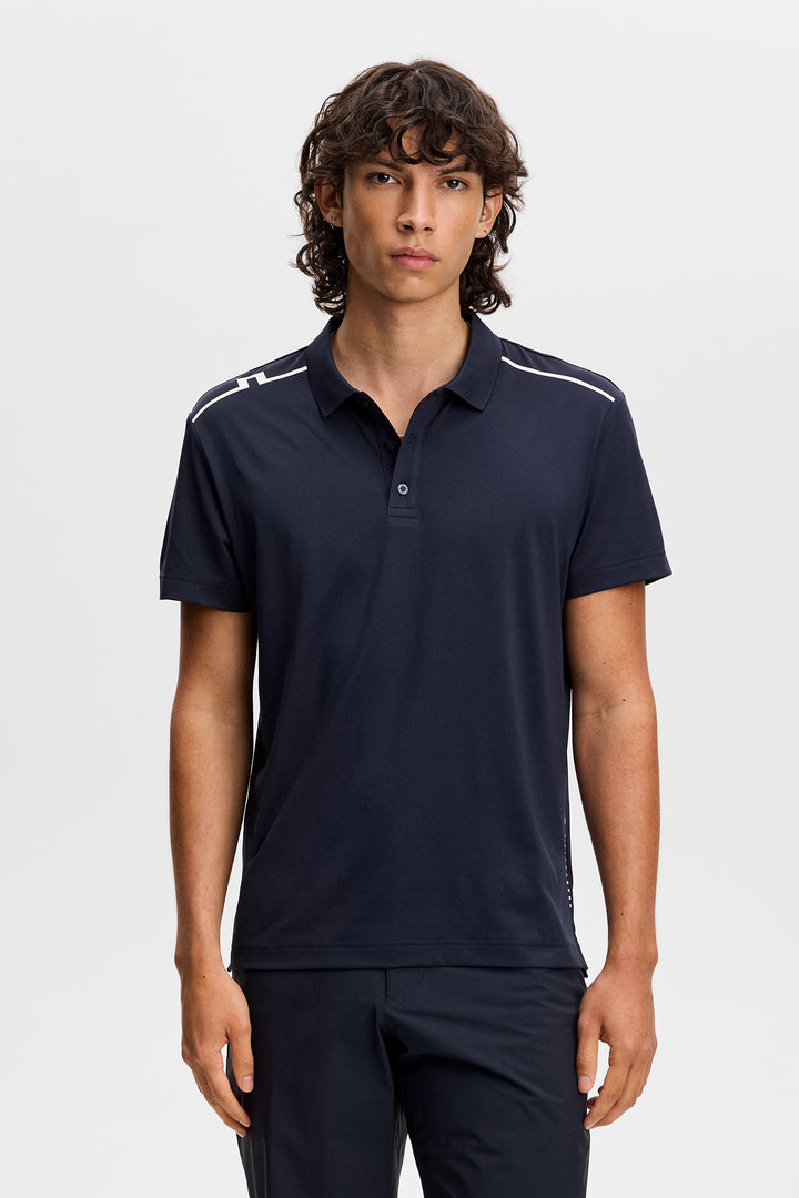 J.Lindeberg Men's Lionel Polo - NAVY
