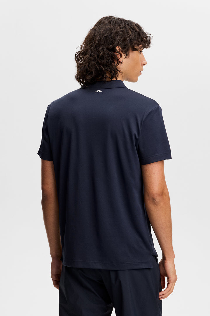 J.Lindeberg Men's Lionel Polo - NAVY