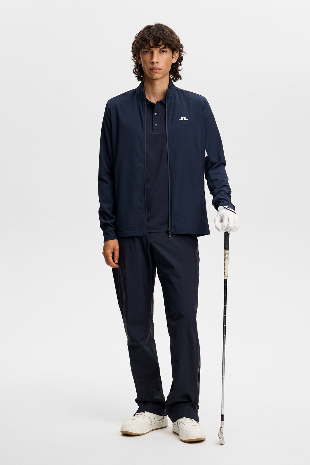 J.Lindeberg Men's Lionel Polo - NAVY