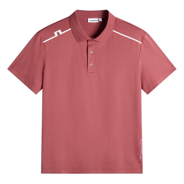 J.Lindeberg Men's Lionel Polo - APPLE BUTTER