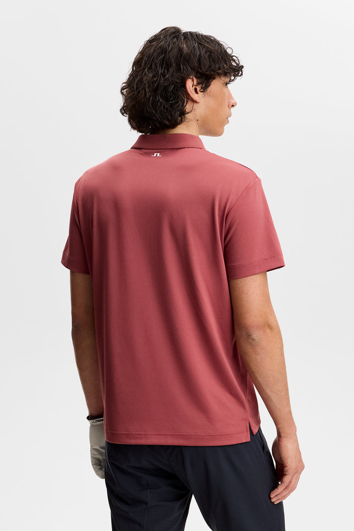 J.Lindeberg Men's Lionel Polo - APPLE BUTTER