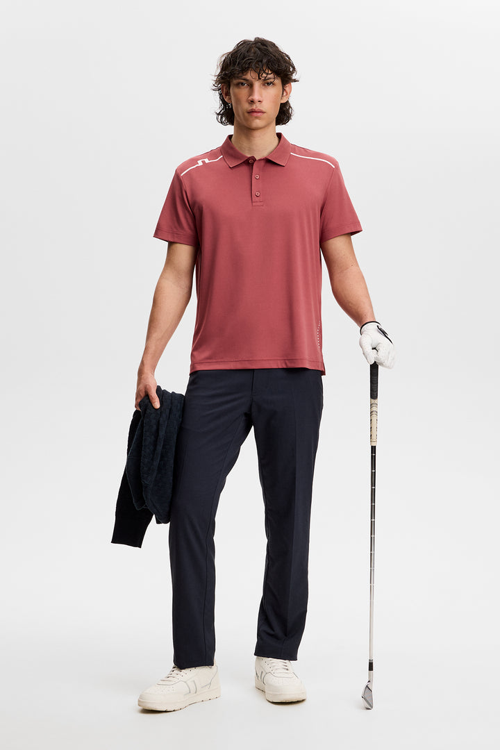 J.Lindeberg Men's Lionel Polo - APPLE BUTTER