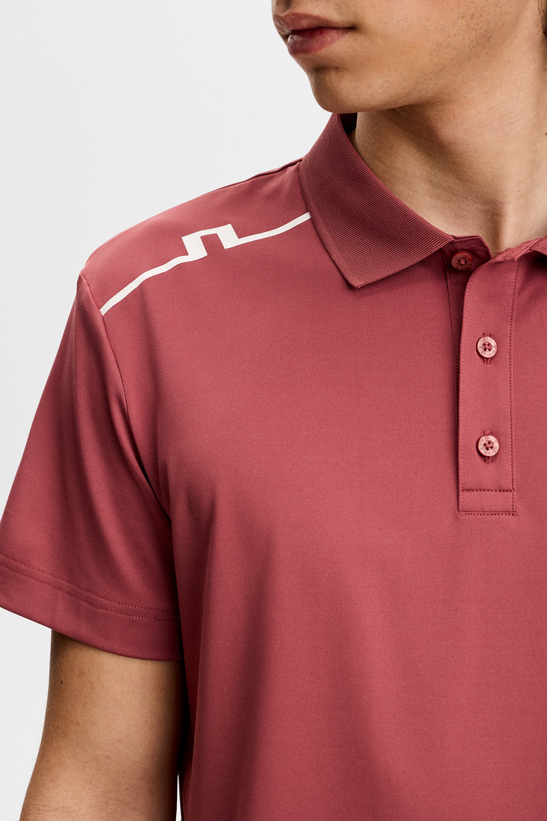 J.Lindeberg Men's Lionel Polo - APPLE BUTTER