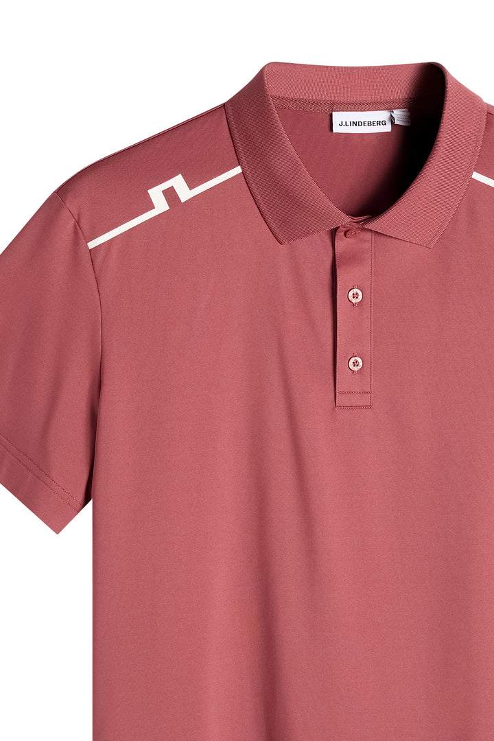 J.Lindeberg Men's Lionel Polo - APPLE BUTTER