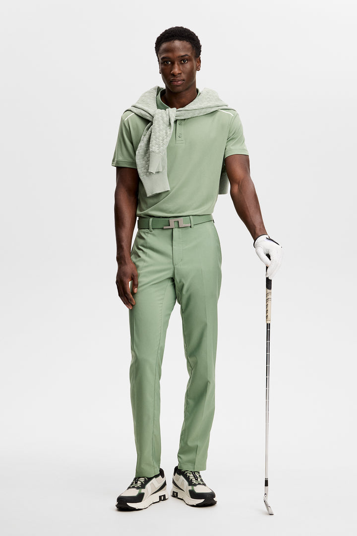 J.Lindeberg Men's Lionel Polo - HEDGE GREEN