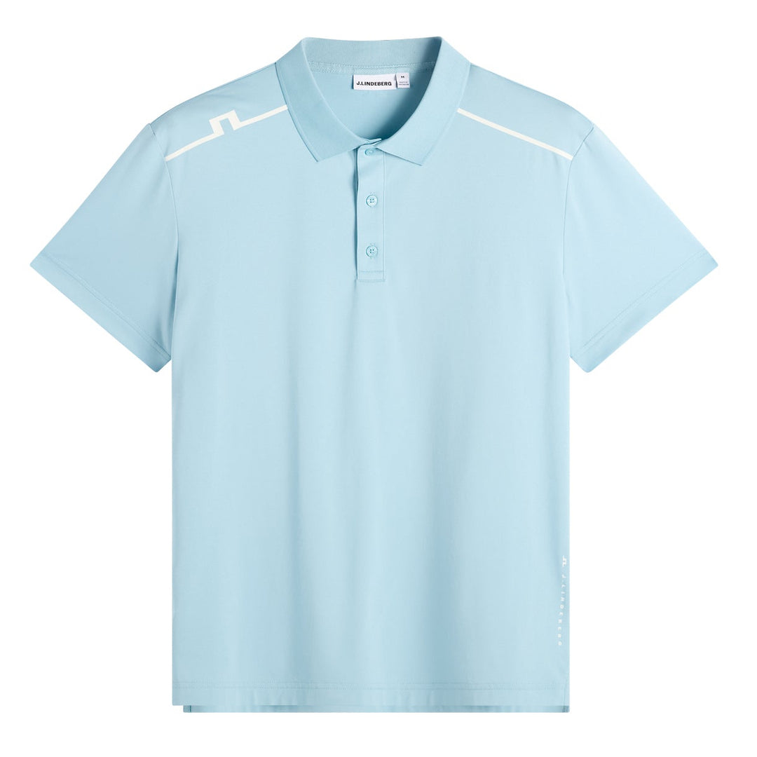 J.Lindeberg Men's Lionel Polo - FORGET ME NOT