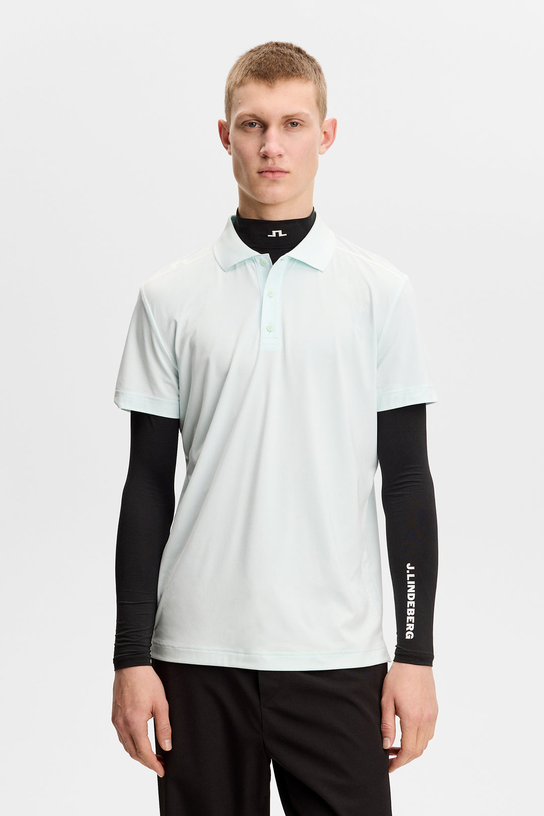 J.Lindeberg Men's Lionel Polo - SKY LIGHT