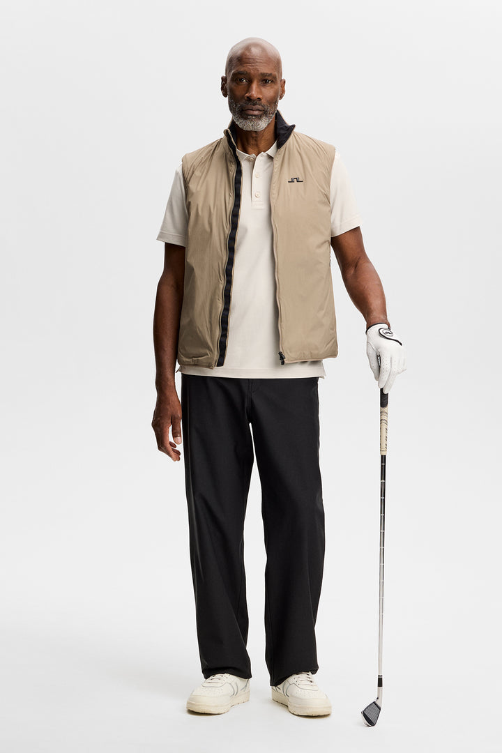 J.Lindeberg Men's Lionel Polo - MOONBEAM