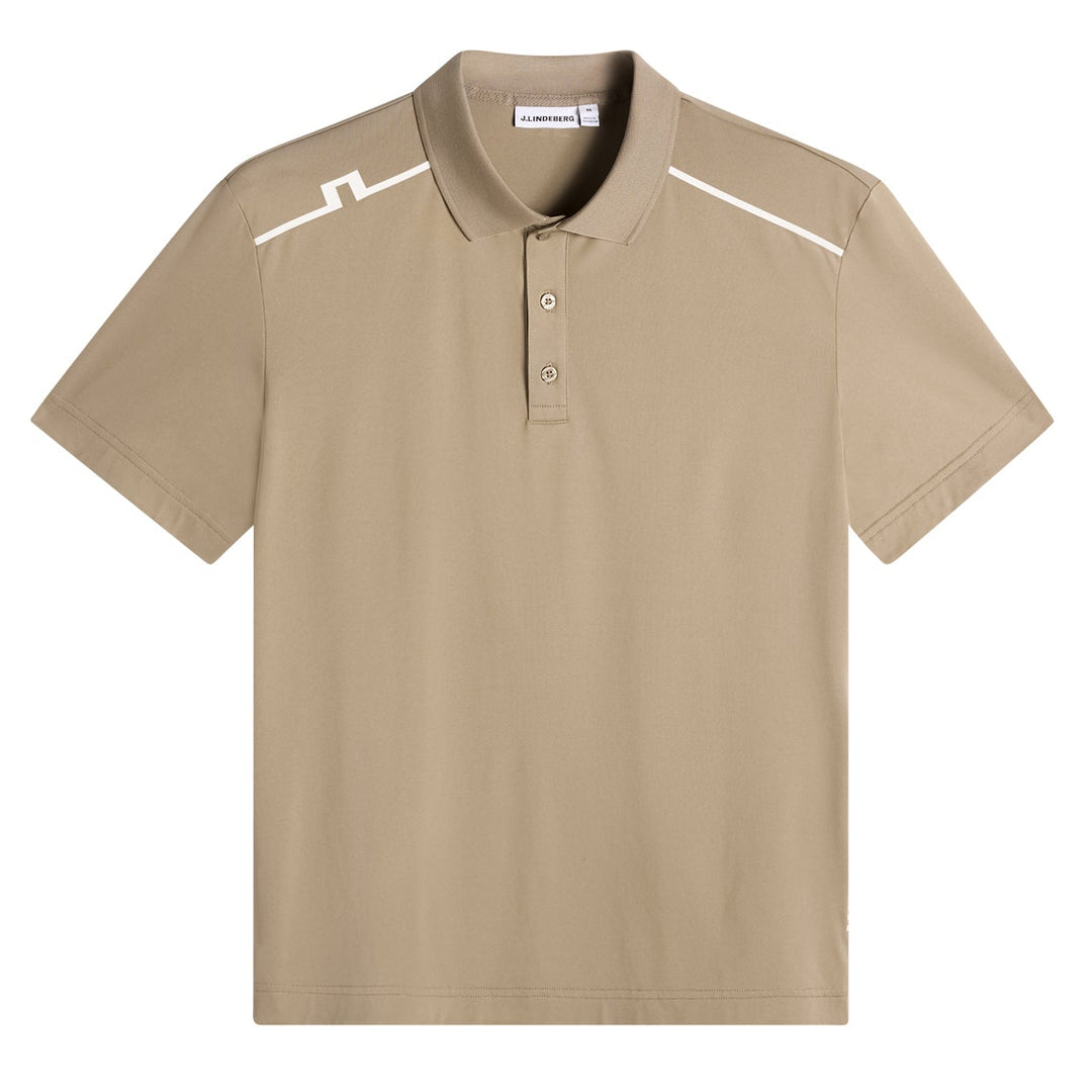 J.Lindeberg Men's Lionel Polo - BRINDLE