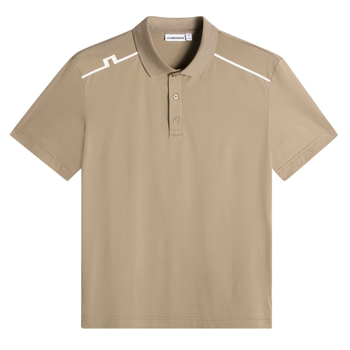 J.Lindeberg Men's Lionel Polo - BRINDLE