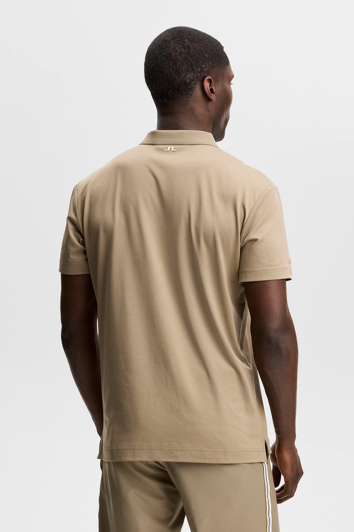 J.Lindeberg Men's Lionel Polo - BRINDLE